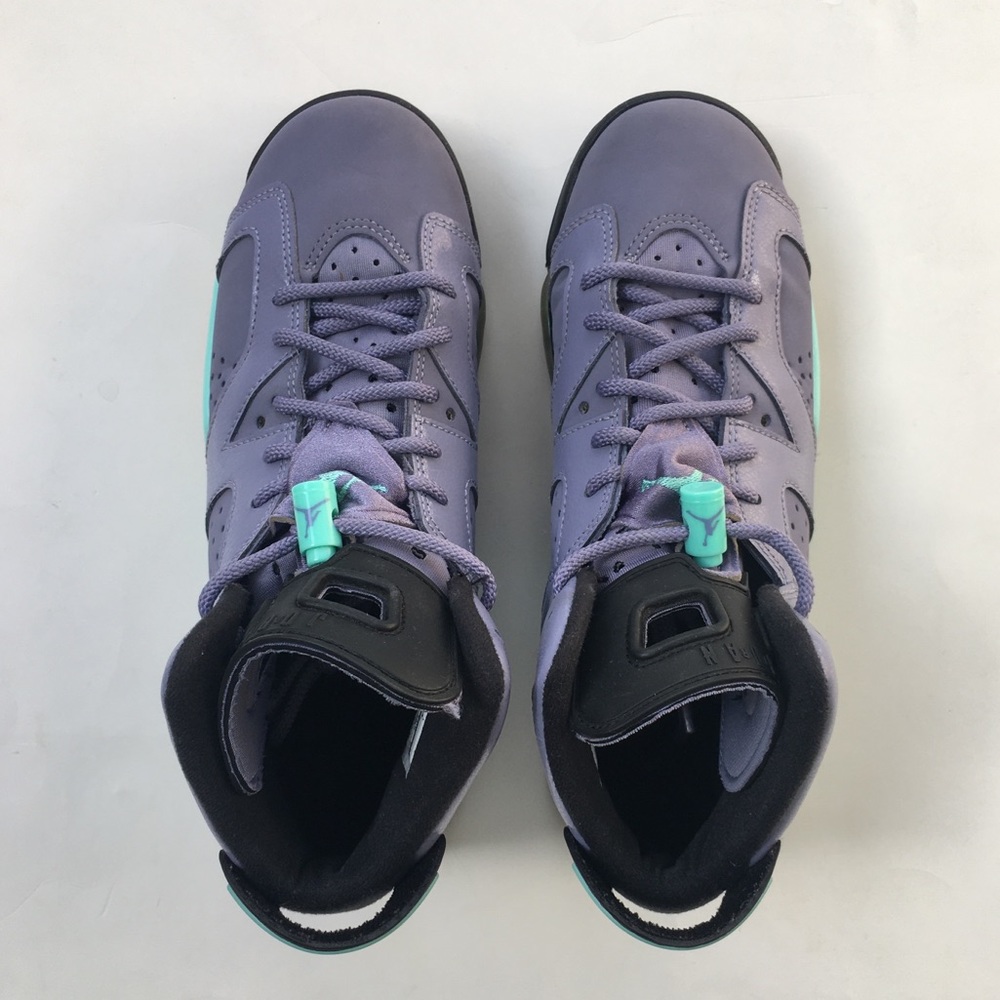 SOLD! Nike Air Jordan 6 Iron Purple VI Shoes Jordans - Picture 6 of 14
